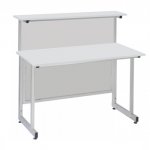 Стол ученический лабораторный с надстройкой