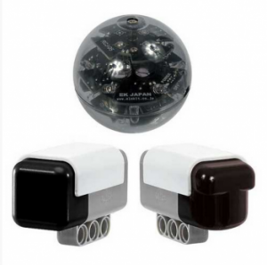 Комплект датчиков: детектор инфракрасного излучения, датчик-компас и инфракрасный мяч-излучатель (код. WFB1015)